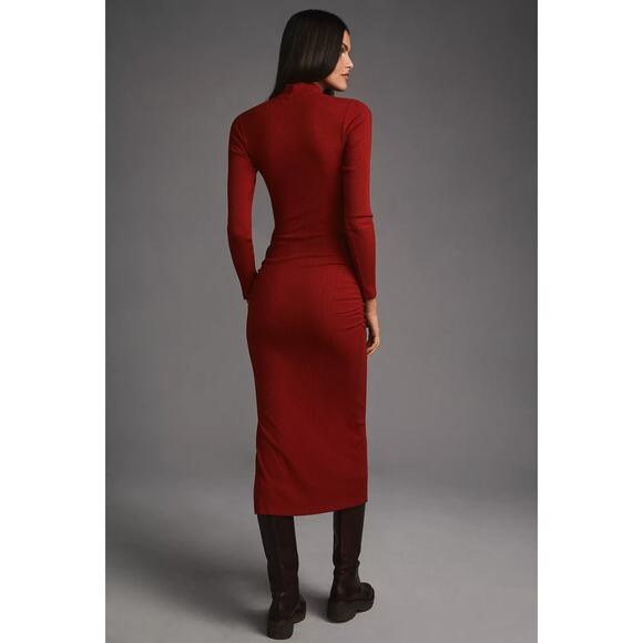 Sundry Turtleneck Midi Dress - New Medium - Picture 2 of 5